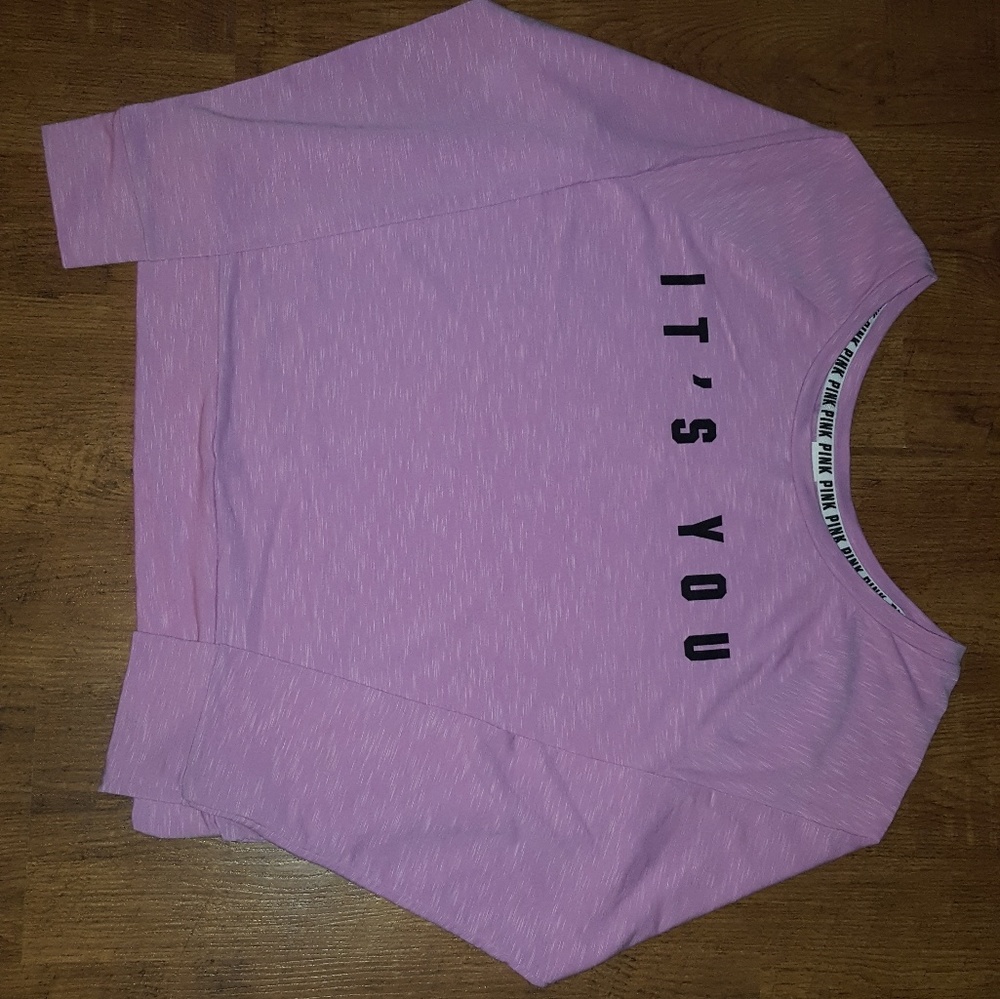 Brand New VS Pink Crew Sweater sz Medium NIB